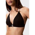 Calvin Klein Boyundan Bağlamalı Logolu Bikini Üstü LV00Q61225UB1 Bayan Bikini Üstü LV00Q61225 Ub1 - Siyah