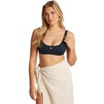 Calvin Klein BRALETTE-RP Bikini Üstü, Siyah, S