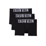 CALVIN KLEIN CALVIN KLEIN Erkek Marka Logolu Elastik Bantlı Günlük Kullanıma Uygun Siyah-Siyah-Siyah Boxer 000NB3775A VVN