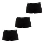 CALVIN KLEIN CALVIN KLEIN Erkek Marka Logolu Elastik Bantlı Günlük Kullanıma Uygun Siyah-Siyah-Siyah Boxer LV00NB4389 TM6