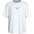 CALVIN KLEIN CALVIN KLEIN Erkek Marka Logolu Günlük Kullanıma Uygun Beyaz T-Shirt LV04RC851G YAF