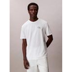 CALVIN KLEIN CALVIN KLEIN Erkek Marka Logolu Günlük Kullanıma Uygun Beyaz T-Shirt LV04RF278G YAF