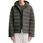 CALVIN KLEIN CALVIN KLEIN Erkek Marka Logolu Kapitone Regular Fit Kalıp Siyah Mont LV04LD521G UB1