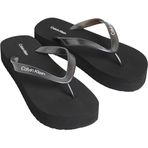 CALVIN KLEIN CALVIN KLEIN Kadın Parmak Arası Siyah Terlik HW0HW03120 0GJ