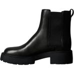 Calvin Klein Chunky Chelsea Boot Lth Kadın Bot, Siyah, 38