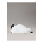 Calvin Klein Chunky Cups Bağcıklı Deri Tamamı Baskılı Kadın Beyaz Sneaker YW0YW02036-01W