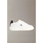 Calvin Klein Chunky Cupsole Bağcıklı Deri Kadın Beyaz Sneaker YW0YW01947-06X