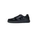 Calvin Klein CHUNKY CUPSOLE LACEUP MIX LTH Erkek Spor Ayakkabı, Siyah, 45