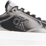 Calvin Klein Chunky Cupsole Low Lace Mg Dc Kadın Spor Ayakkabi, Gri, 39