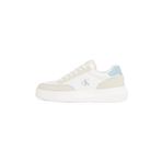 Calvin Klein CHUNKY CUPSOLE LOW MIX IN Kadın Spor Ayakkabı, Beyaz, 39