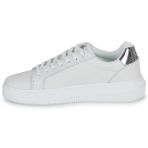Calvin Klein Chunky Cupsole Mono Lth Wn Kadın Sneaker Ayakkabı Beyaz 40