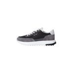Calvin Klein Chunky Cupsole Sneaker Ayakkabı, 44 EU, HM0HM01714, Granite Gray/Black/Magnet, Erkek