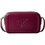 Calvin Klein CK Bold Omuz Çantası, Standart, LV04F3220G-Z1K, Mor, Kadın
