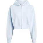 Calvin Klein CK Embro Badge Zip-Through Mavi Kadın Sweatshirt
