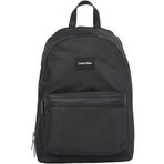 Calvin Klein CK ESSENTIAL ROUND BP Erkek Sırt Çantası, Siyah, Tek Beden