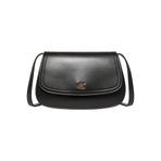 Calvin Klein CK FLAP CAMERA BAG Kadın Siyah Omuz Çanta