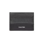 Calvin Klein CK MUST CARDHOLDER 6CC Erkek Cüzdan, Siyah, Tek Beden