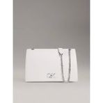 Calvin Klein CK RE-LOCK MEDIUM CHAIN Kadın Beyaz Çanta LV04F3104G-FUP