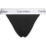 Calvin Klein CK Wmn High Leg Tanga Siyah Siyah XS
