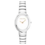 Calvin Klein CK25100149 Twisted Bezel Metalik Çelik Kadın Kol Saati