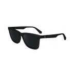 Calvin Klein CKJ 24601S 001 54 Dikdörtgen Füme Kemik Unisex Güneş Gözlüğü