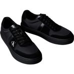 Calvin Klein Classic Cups Lace Mix Emb Tongue Erkek Spor Ayakkabı, Triple Black, 44