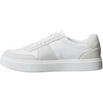 Calvin Klein Classic Cups Lace Mix Emb Tongue Erkek Spor Ayakkabı, Triple Bright White, 42
