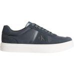 Calvin Klein Classic Cupsole Lace Sneaker, 43, YM0YM01395PCX, Gri, Erkek