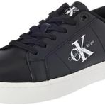 Calvin Klein Classic Cupsole Laceup Low LTH Siyah Erkek Spor Ayakkabı