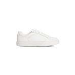 Calvin Klein CLEAN CUP LOW LACEUP MONO Erkek Spor Ayakkabı, Beyaz, 43