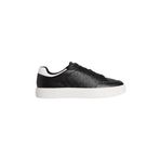 Calvin Klein CLEAN CUP LOW LACEUP MONO Erkek Spor Ayakkabı, Siyah, 43