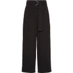 Calvin Klein Cotton Seamed Pant Kadın Siyah Kumaş Pantolon - 0 Siyah - 8