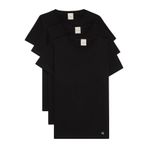 Calvin Klein COTTON TEE 3PK Siyah Kadın T-Shirt