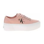 Calvin Klein Cupsole Flatform Lace Up Low YW0YW00766-TKY Pembe Kadın Sneaker Ayakkabı
