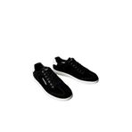 Calvin Klein Cupsole Tabanlı Süet Sneaker, 45, HM0HM01946, Ck Black, Erkek