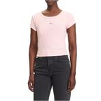 Calvin Klein D2 Collection T-shirt -VI7, L, LV047C200G, Pembe, Kadın
