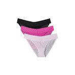 Calvin Klein Dantelli Düşük Bel 3 Pack Külot LV00QD5305FBS Bayan 3 LÜ KÜLOT LV00QD5305 FBS