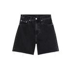 Calvin Klein Denim Siyah Bermuda Şort, 26, J20J225190, Denim Black, Kadın