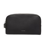 Calvin Klein Deri El Çantası, Standart, LV04D1031GUB1, Black, Erkek