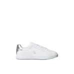 Calvin Klein Deri Logolu Bağcıklı Sneaker Ayakkabı HW0HW028460K8 Bayan AYAKKABI HW0HW02846 0K8