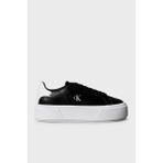 Calvin Klein Deri Logolu Platform Sneaker Ayakkabı YW0YW019280GM Bayan Ayakkabı YW0YW01928 0gm - Beyaz - Siyah