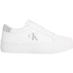 Calvin Klein Deri Logolu Sneaker Ayakkabı YW0YW0187702R Bayan AYAKKABI YW0YW01877 02R 40 EU