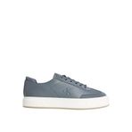 Calvin Klein Deri Sneaker BASKET CUPSOLE LUP WT LTH, 40, 5003345820, Gri, Erkek