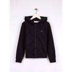 Calvin Klein Düz Kız Çocuk Siyah Sweatshırt IU0IU00707BEH - 8 Yaş