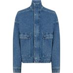 Calvin Klein EASY DENIM BOMBER Kadın Ceket, İndigo, S
