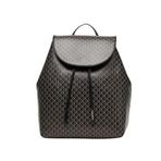 Calvin Klein Emblem Aop Flap Sırt Çantası, Standart, LV04F3271G, Siyah, kadın