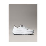 Calvin Klein Emblem Logo Beyaz Chunky Runner Spor Ayakkabı Erkekler İçin Düz Taban