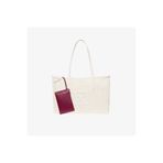 Calvin Klein Emblem Mesh Kadın Beyaz Tote Çanta