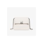Calvin Klein Emblem Pebble Crossbody Kadın Beyaz Çapraz Çanta