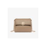 Calvin Klein Emblem Pebble Crossbody Kadın Kahverengi Çapraz Çanta